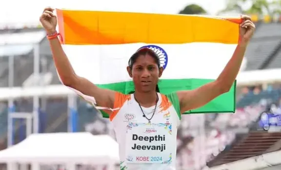 Paralympics: Sprinter Deepthi Jeevanji Bags Bronze, India's 16th Medal
